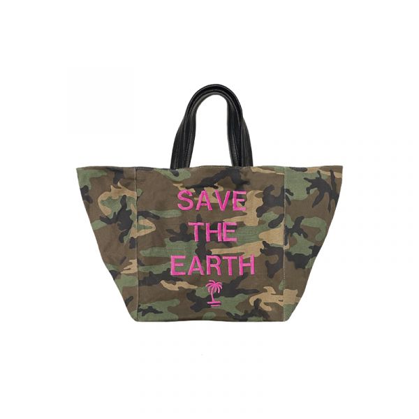 SHOPPING CANVAS SAVE THE EARTH