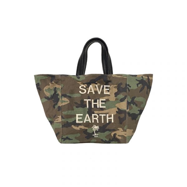 SHOPPING CANVAS SAVE THE EARTH